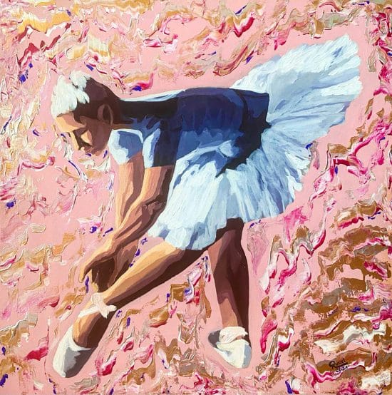 ballerina painting