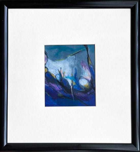 space painting with frame